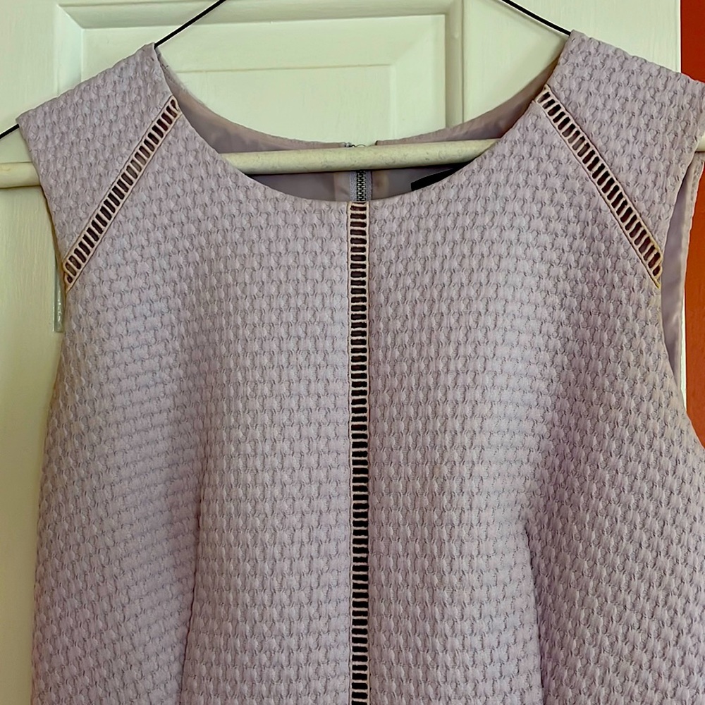 Jcrew above knee lavender dress perfect for graduation or communion
